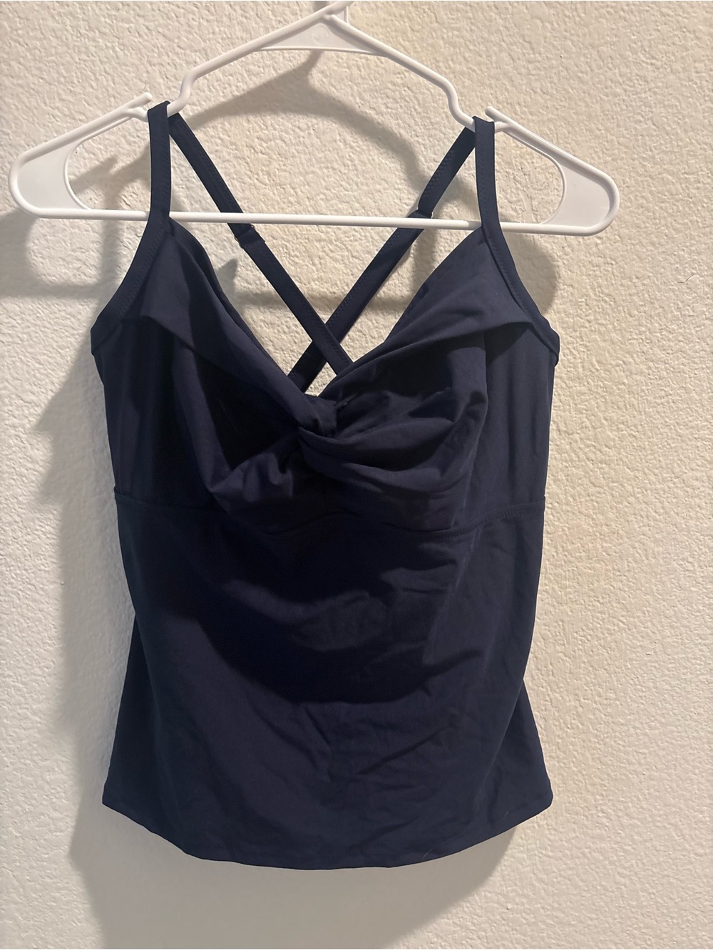 Athleta | Tankini Top | Navy | Size 36 D/DD